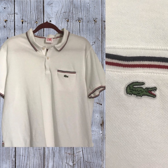 Lacoste | Shirts | Lacoste Lve White 